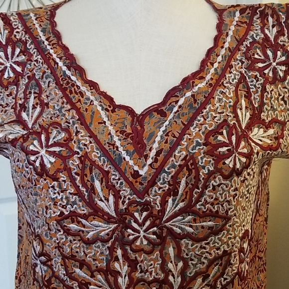 Handprint Tunic Top - Picture 2 of 9